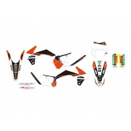 Kit decorazione Blackbird Kit adesivi + copertina sella Replica TROPHY 20 Ref : BC00162A / 1091287 