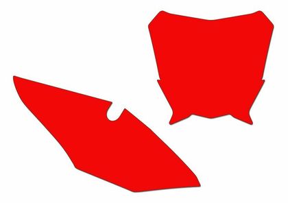 Fonds de plaque Blackbird rouge