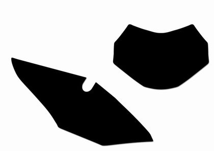 Fonds de plaque Blackbird noir