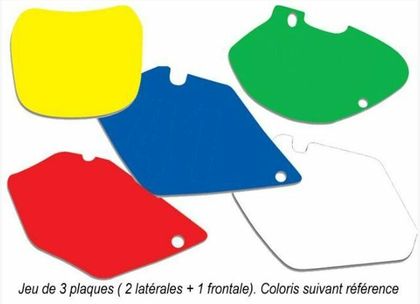 Fonds de plaque Blackbird rouge