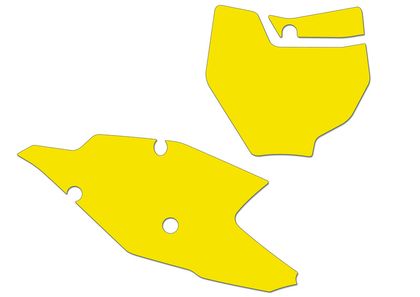 Fonds de plaque Blackbird jaune