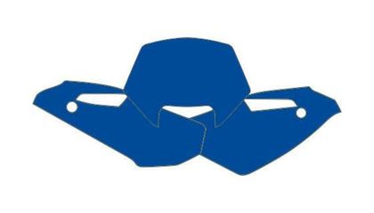 Fonds de plaque Blackbird HVA WR250,300 09-10 BLEU