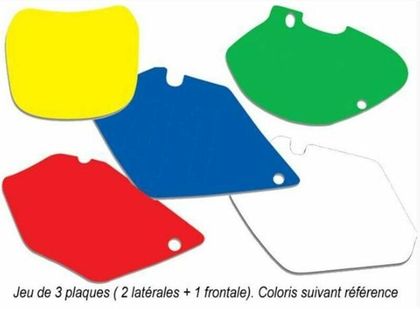 Fonds de plaque Blackbird bleu