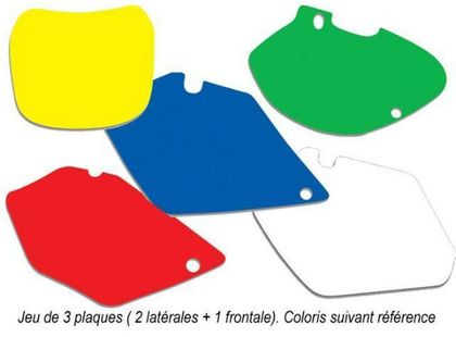 Fonds de plaque Blackbird jaune
