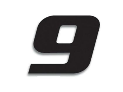 Blackbird 9 20x25cm Black Universal Numbers
