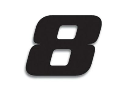 Blackbird 8 20x25cm Black Universal Numbers