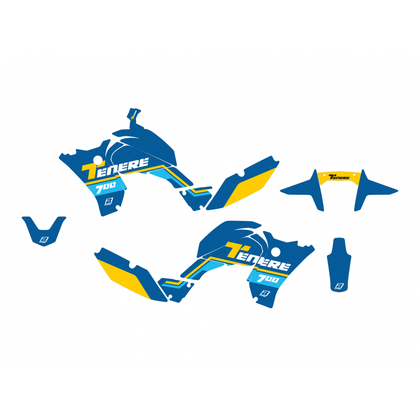 Kit déco Blackbird Rally Ride - bleu Universel