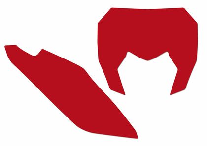 Fonds de plaque Blackbird rouge