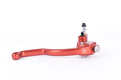 Maître cylindre de frein Beringer radial Aerotec® Ø20,5mm bocal séparé rouge (levier type 5 - 16cm)