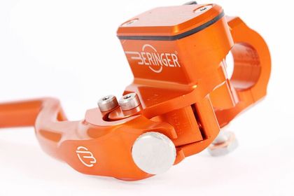 Maître cylindre de frein Beringer radial Aerotec® Ø17,5mm bocal integré orange (levier type 2 - 14cm)