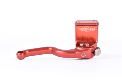 Maître cylindre de frein Beringer radial Aerotec® Ø20,5mm bocal integré rouge (levier type 2 - 14cm)