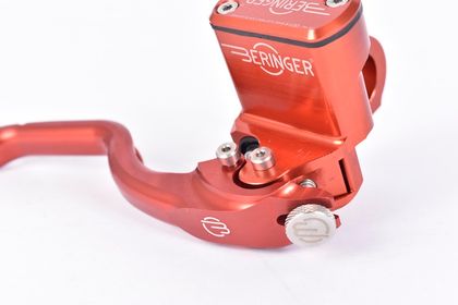 Maître cylindre de frein Beringer radial Aerotec® Ø20,5mm bocal integré rouge (levier type 2 - 14cm)