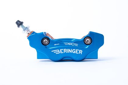 Etriers de frein Beringer axial gauche Aerotec® MX 4 pistons bleu TM250 Universel Ref : BGR00112A / 1048151 