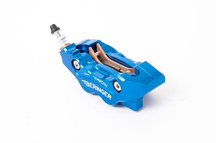 Etriers de frein Beringer axial gauche Aerotec® MX 4 pistons bleu TM250 Universel