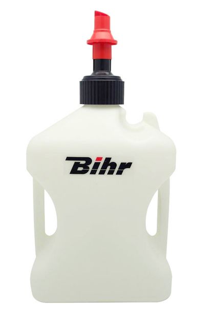jerrican Bihr Garrafa de combustible llenado rápido Home Track homologada - Blanca 10L