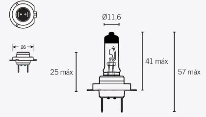 Ampoule Bihr H7 12V 55W