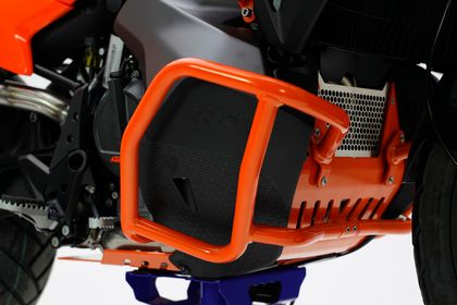 Protector motor Bihr Cubrecárter Naranja
