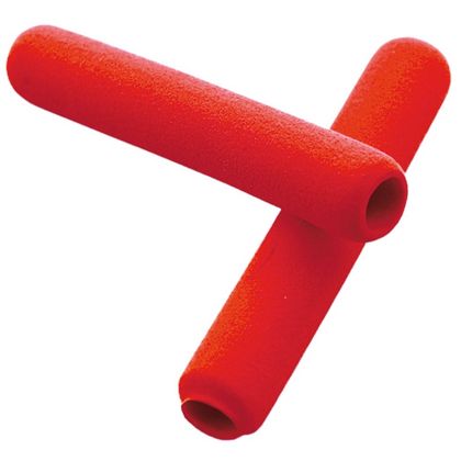 Bihr Foam Grips Red Lever protection