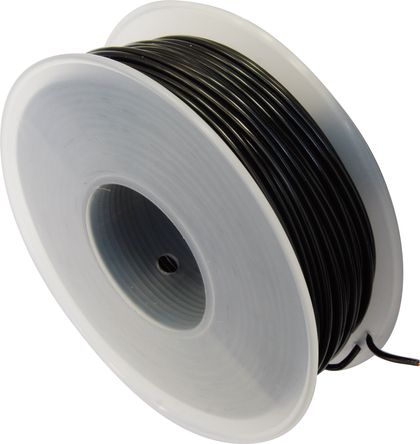 Connectique Bihr Câble électrique 1mm² - 25m - Noir Universel