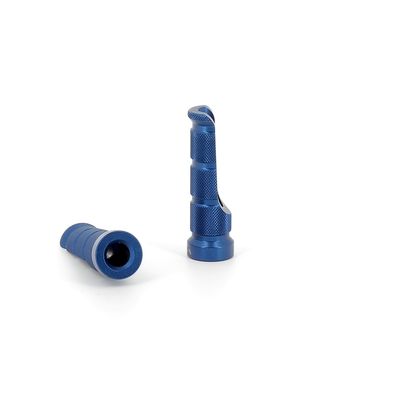 Bihr Racing blauw Voetsteun Universeel