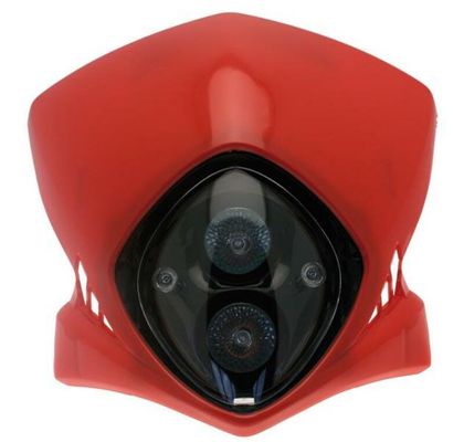 Bihr Viper Red Universal Headlight plate