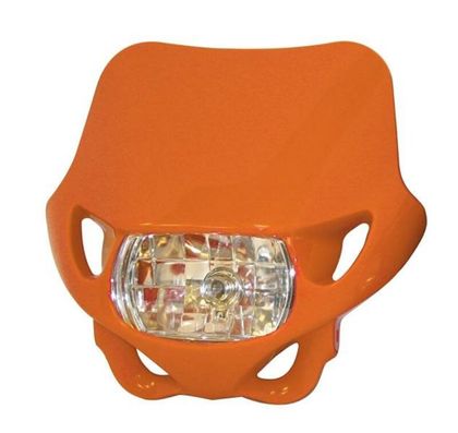 Bihr Enduro Orange 12V/55W Universal Headlight plate