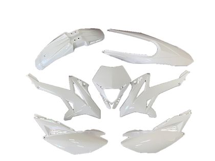 Kit plastiques Bihr type origine blanc