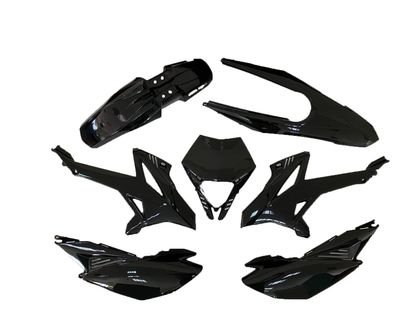 Bihr OEM Type Black Plastics kit