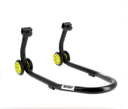 Bihr front Home Track matte black yellow wheels Universal Stand Ref : BI02014A / 3032098 