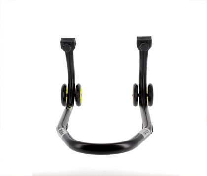 Bihr front Home Track matte black yellow wheels Universal Stand