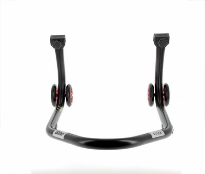 Bihr Home Track Paddock achter "L" Adapters Zwart met Gele Wielen Standaard Universeel
