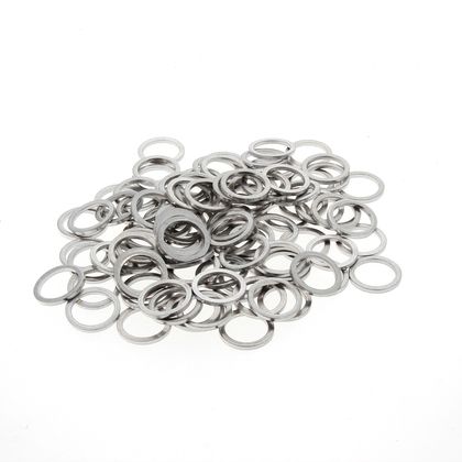 Bihr Aluminium ringetjes 12x16x1,5mm 100 stuks Ring Universeel
