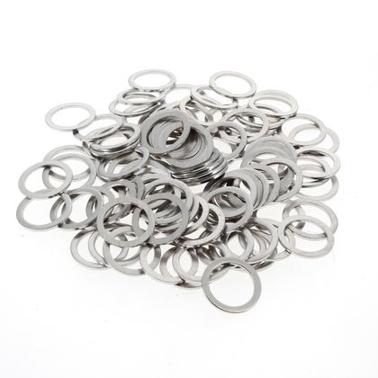 Bihr Aluminium ringetjes 18x24x1,5mm 100 stuks Ring Universeel