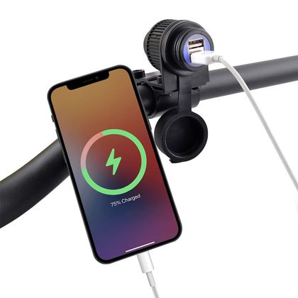 Tändaradapter Bihr 12V laddare mobiler Universal