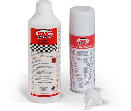Graisse filtre à air Bmc Kit d'entretien nettoyant et spray d'huile - 500ml + 200ml Universel