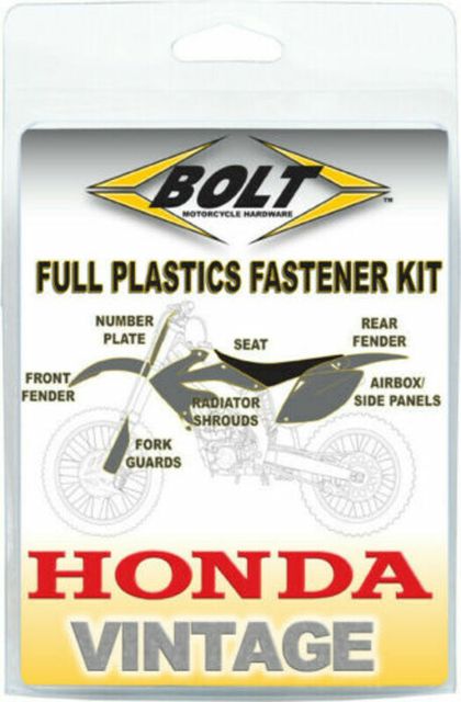 Bolt Plastic Kit met schroeven en bouten