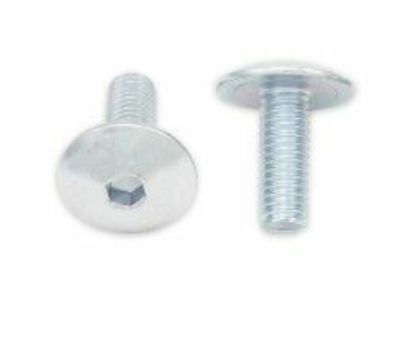 Kit de Parafusos Bolt Vis cabeça chata M6x1x16mm 10 peças Universal
