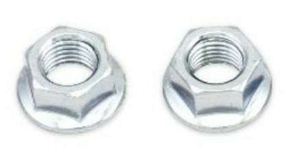 Bolt M10x1,25mm flanged nut 14mm head steel 10 stk Skruesæt