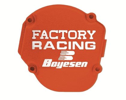Couvercle de carter d'allumage Boyesen Factory Racing - orange