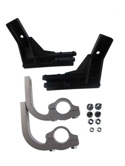 Barkbusters Universal-Hardware-Kit Einpunkt-Klemmhalterung Ø22mm Adapter Handschutz Universell