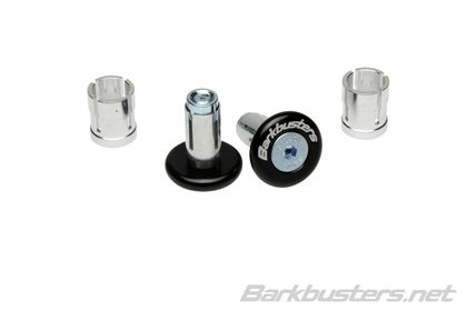 Embouts de guidon Barkbusters anodisés noir Universel