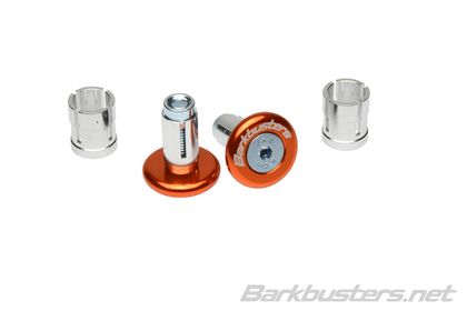 Embouts de guidon Barkbusters anodisés orange Universel