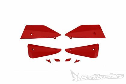 Barkbusters Sabre Deflector Set - Red Handbeschermers Universeel