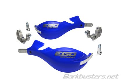 Protèges-mains Barkbusters Kit Ego montage 2 points guidon Ø28,6mm bleu Universel