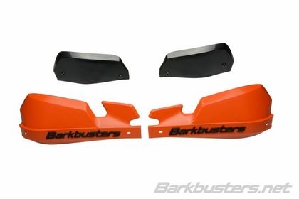 Barkbusters VPS MX Plastic Set Only Orange/Black Deflector Universal Hand protectors Ref : BRK00112A / 1085983004 