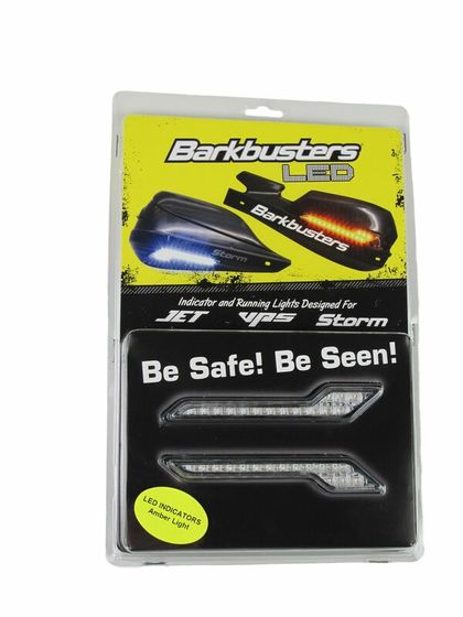 Pièces détachées Barkbusters Feux de position LED blanc 2 pièces Universel