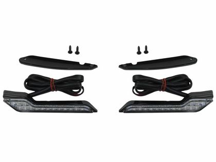 Pièces détachées Barkbusters Feux de position LED blanc 2 pièces Universel