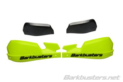 Pièces détachées Barkbusters Coques de protège-mains VPS MX jaune HiViz/déflecteur noir Universel Ref : BRK00181A / 1060846 
