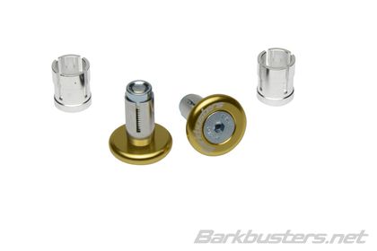 Pièces détachées Barkbusters Embouts de guidon anodisés or Universel