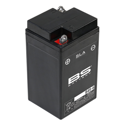 Batterie BS Battery SLA sans entretien activé usine - B49-6 Ref : BSB00005A / 1114581 
